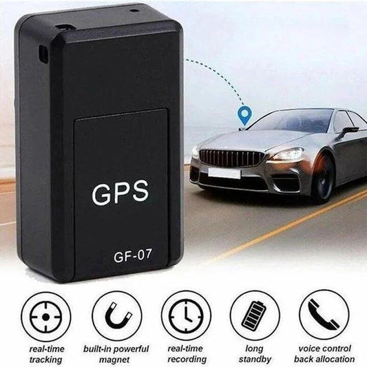 Mini Tracker, Portable Magnetic GPS Locator Realtime Tracker Device Voice Recorder for Tracking Cars, family or Valuables