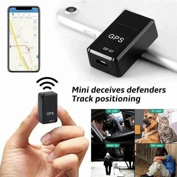 Mini Tracker, Portable Magnetic GPS Locator Realtime Tracker Device Voice Recorder for Tracking Cars, family or Valuables